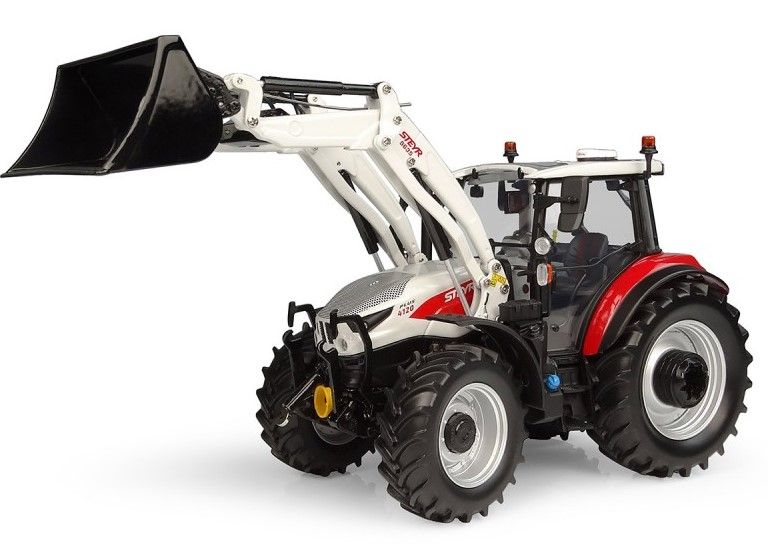 Steyr 4120 Plus met S635 voorlader - 1:32